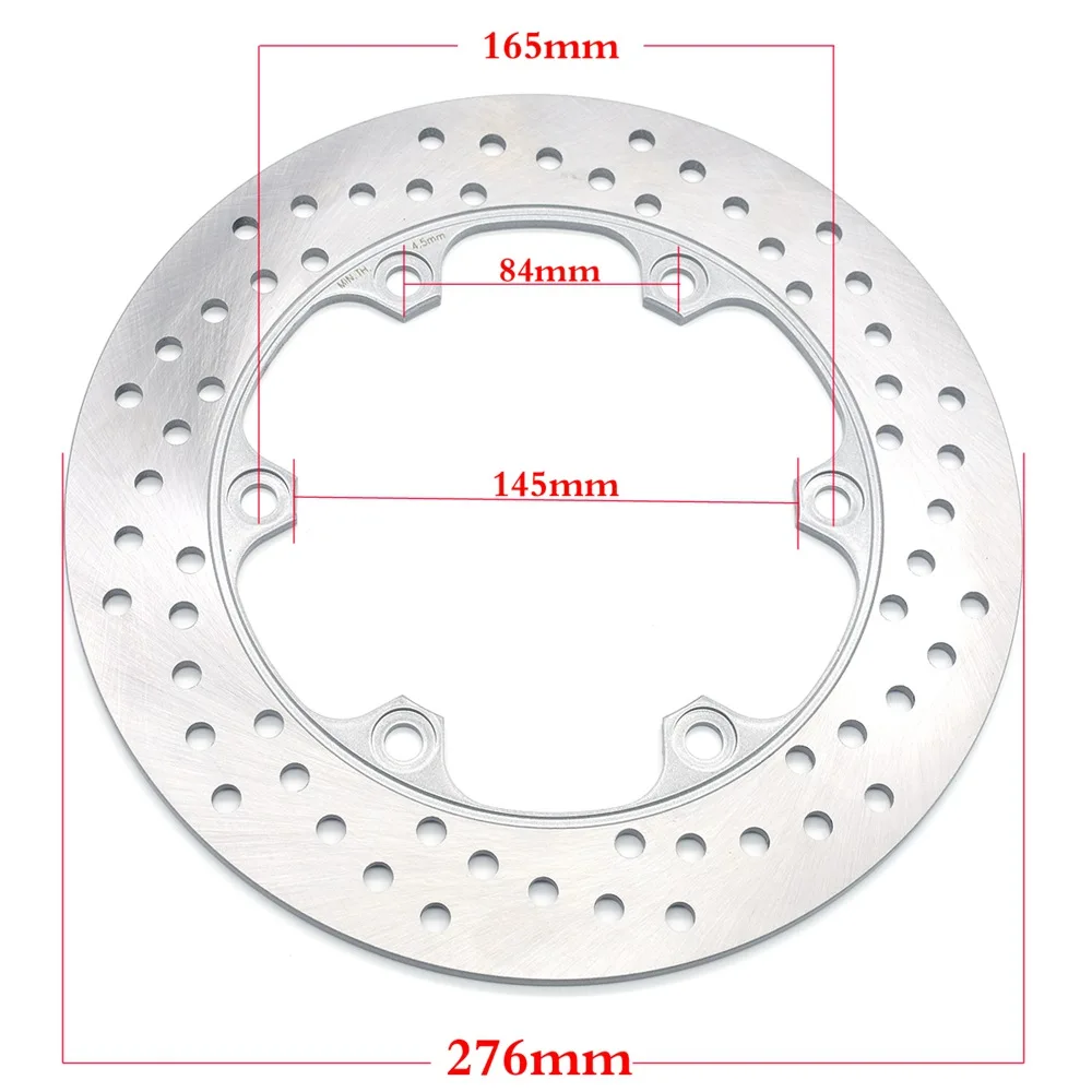 276mm Rear Brake Disc Rotor For Honda CB1000 1993-1997 CBR1000 1989-1992 CB CBR 1100 CB1300 F1 SC40 /FW/FX/FY 1998-2001 CB 1300