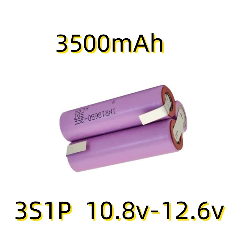 20A 18650 35E 3500mAh 7000mAh 3S 4S 5S 6S 8S 7.4V 12.6V 14.8V 18V 25.2V 29.6V for Screwdriver Batteries Weld Battery Pack