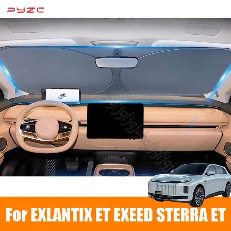 For EXLANTIX ET EXEED STERRA ET 2024 2025 Car Windshield Sunshade Cover Anti UV Protection Auto Parts