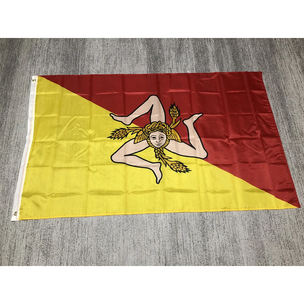 Sicily Flag 90x150cm: La Bandiera Autentica che Ho Scegliere per Rendere Omaggio alla Mia Terra