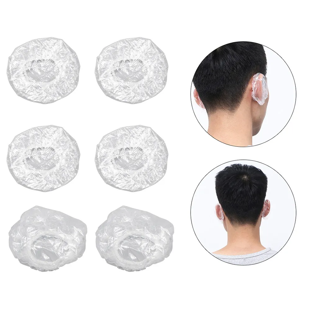 

5Pack Waterproof Eva Ear Muffs for Shower Hair Dye Curling Iron Protection Salon Use Universal Fit Adjustable Elastic Ear Cover