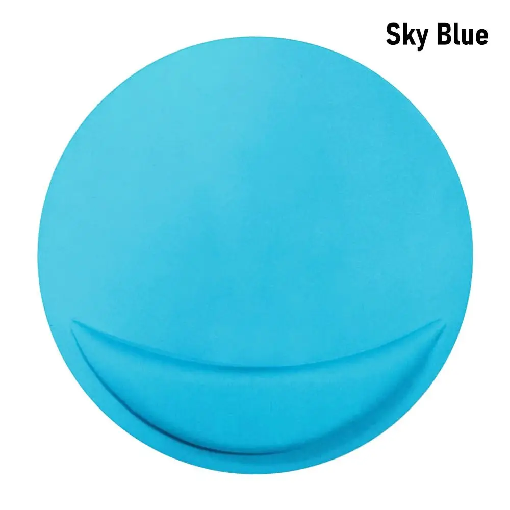 

1Pcs New EVA Wristband Wrist Mouse Pad Non-slip Comfortable Mice Pad Round Ergonomic Desk Pad For Game Computer PC Laptop