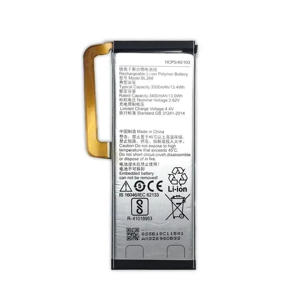 BL267 BL268 BL272 BL273 BL288 BL289 Battery For Lenovo Vibe ZUK Z2 K6 Power K33A42 K6 Note 5 Z5 L78011 L78012 K5 Play Batteries