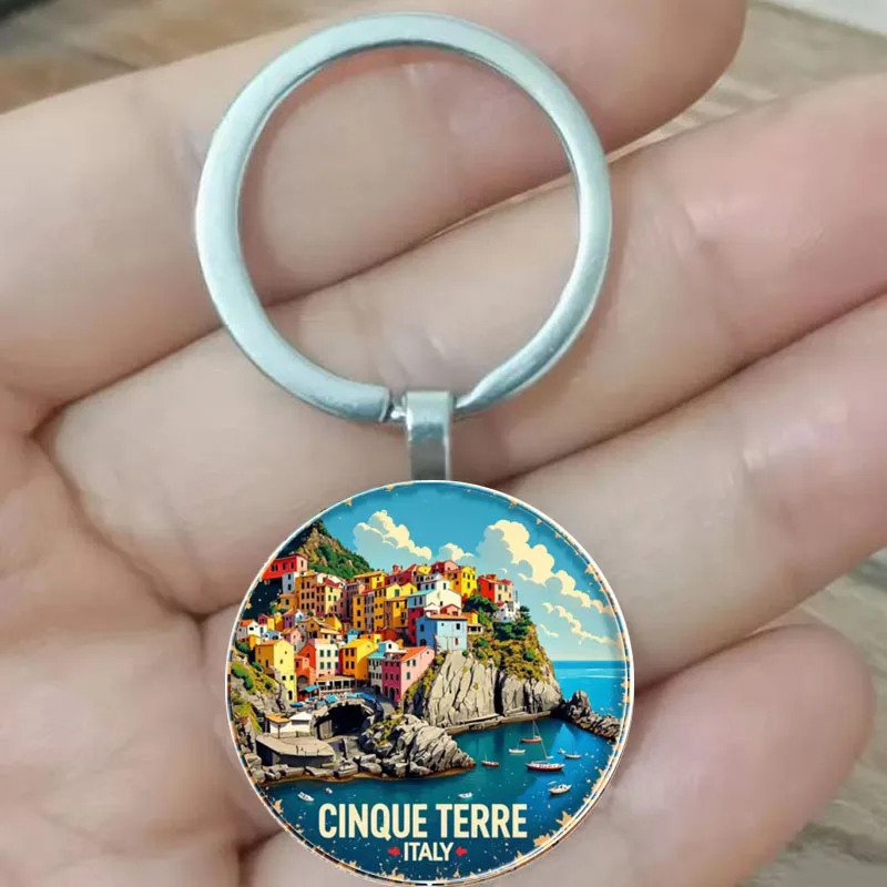 Italy Keychain Cinq…