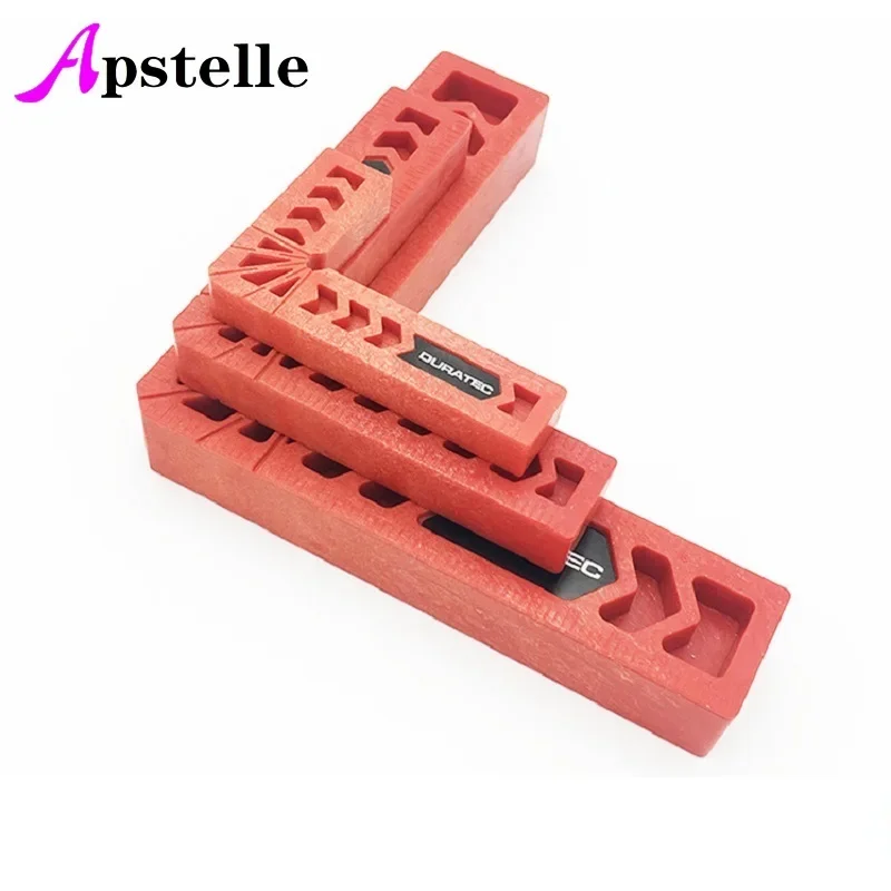 Grampo do ângulo direito de Apstelle, Régua do suporte do L-quadrado, Ferramentas do Woodworking, Carpintaria, 3 ", 4", 6 ", 8"