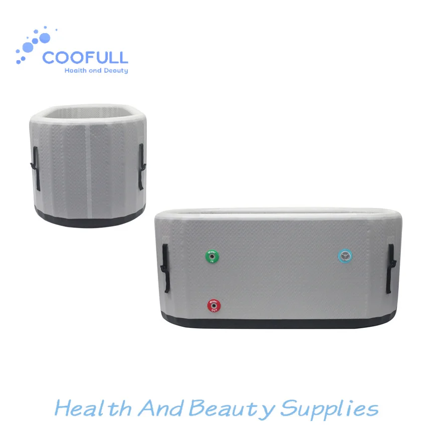 Coofull Hot Sale Inflatable Adult Cold Water Bathtub PVC Sports Recovery Portable Ice Bath Tub