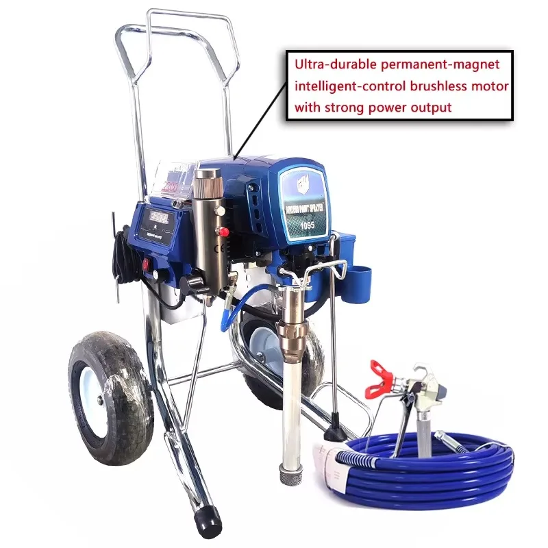 110-240v 60Hz 395 495 595 695 1095 Professional Airless Paint Sprayer with Piston Pump