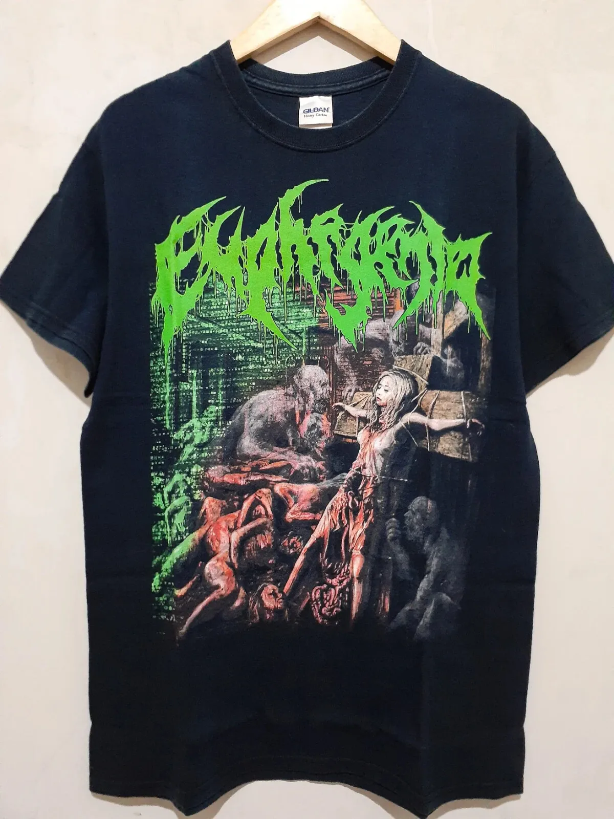 Футболка EUPHEGENIA Telexistent Depravity 2014, хлопковая футболка, размер S-4XL US883