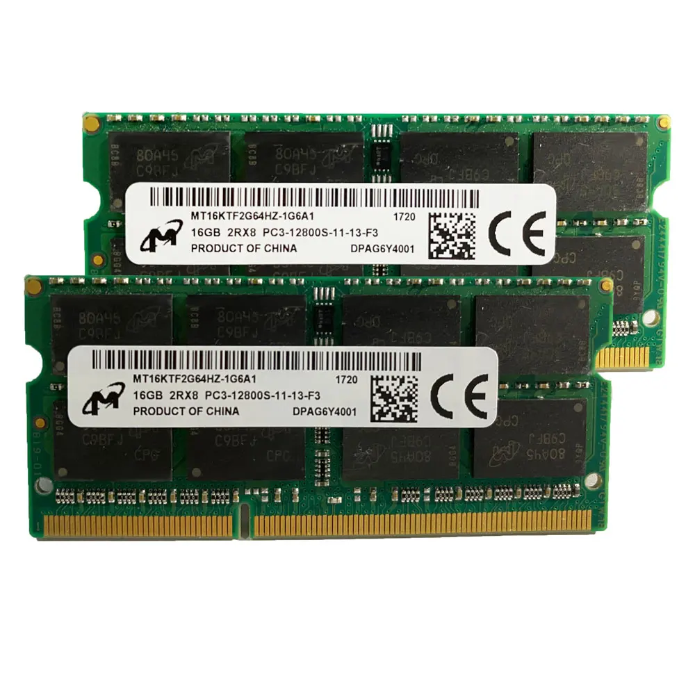 Imagem -04 - Sodimm 1.35v 1.5v Notebook Memory Ram Dual Channel Ddr3 e Ddr3l 16gb 1600mhz 1866mhz Pc312800 Pc3-14900