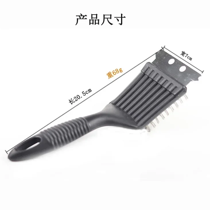 Household BBQ Stainless Steel Wire Grill Grill Cleaning Brush Grill Rack Cleansing Brush DIY Stain Spatula Brush Accessori