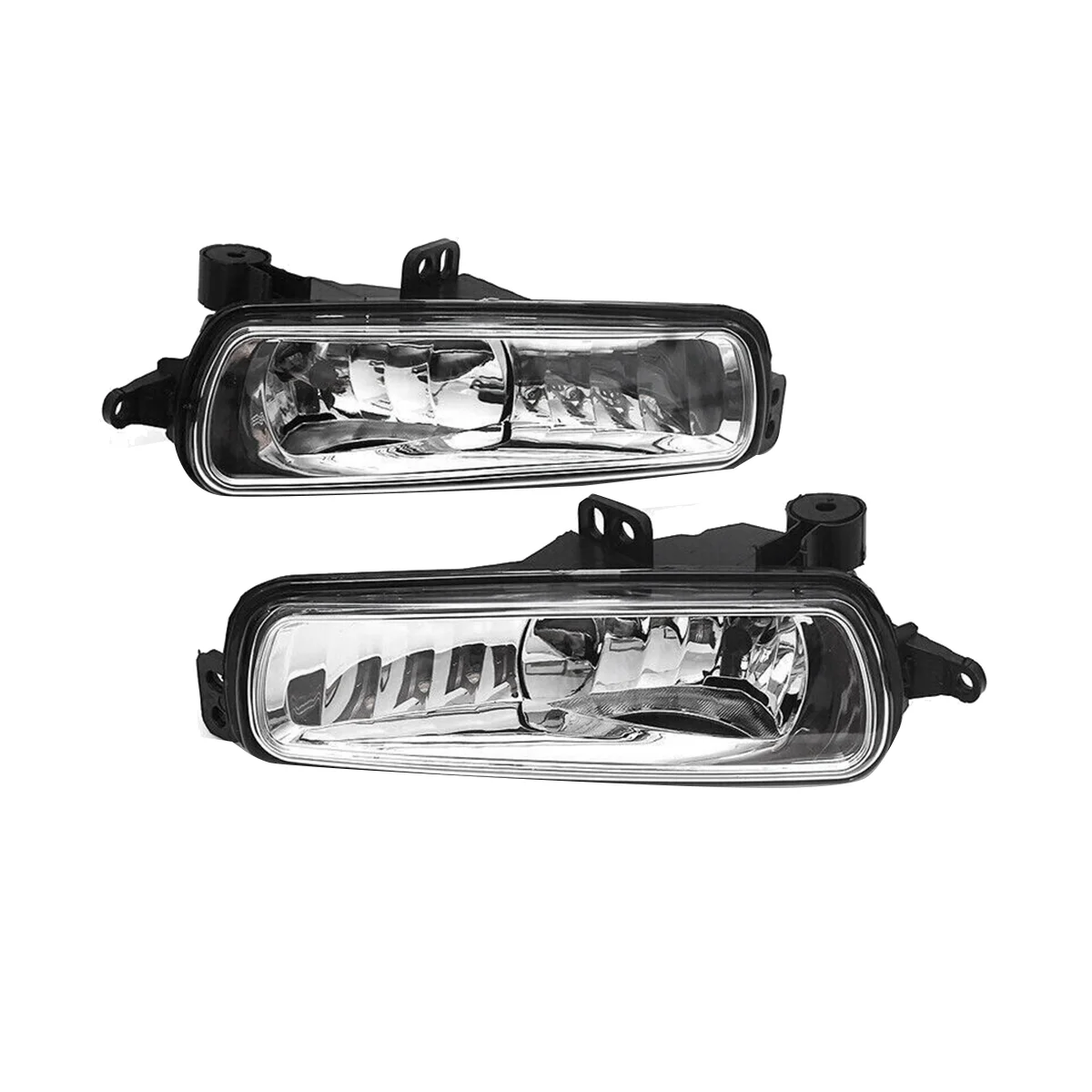 1Pair Front Bumper Fog Light Assembly F1EB-15A255-AB F1EB-15A254AB for Ford Focus Transit 2015-2018 Spot Lamps with Bulb