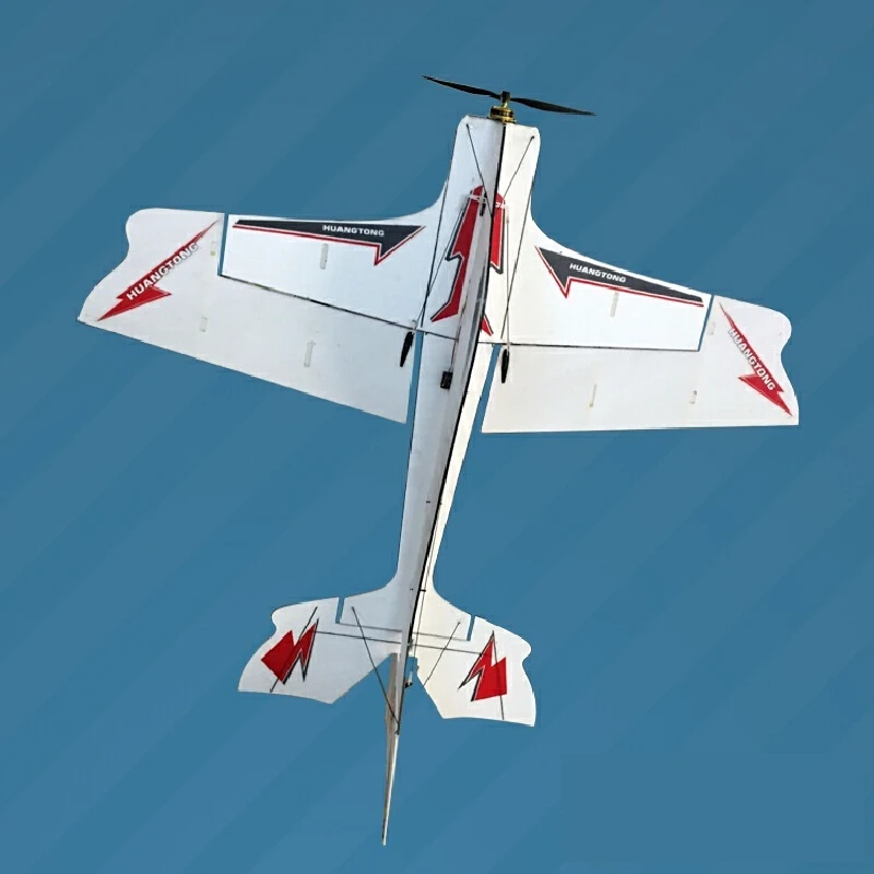 

New Rc Remote-Controlled Aircraft Fixed Wing Large Diy Fancy Stunt 3d Machine Pp Magic Board Material Drop Resistant Toy Plane