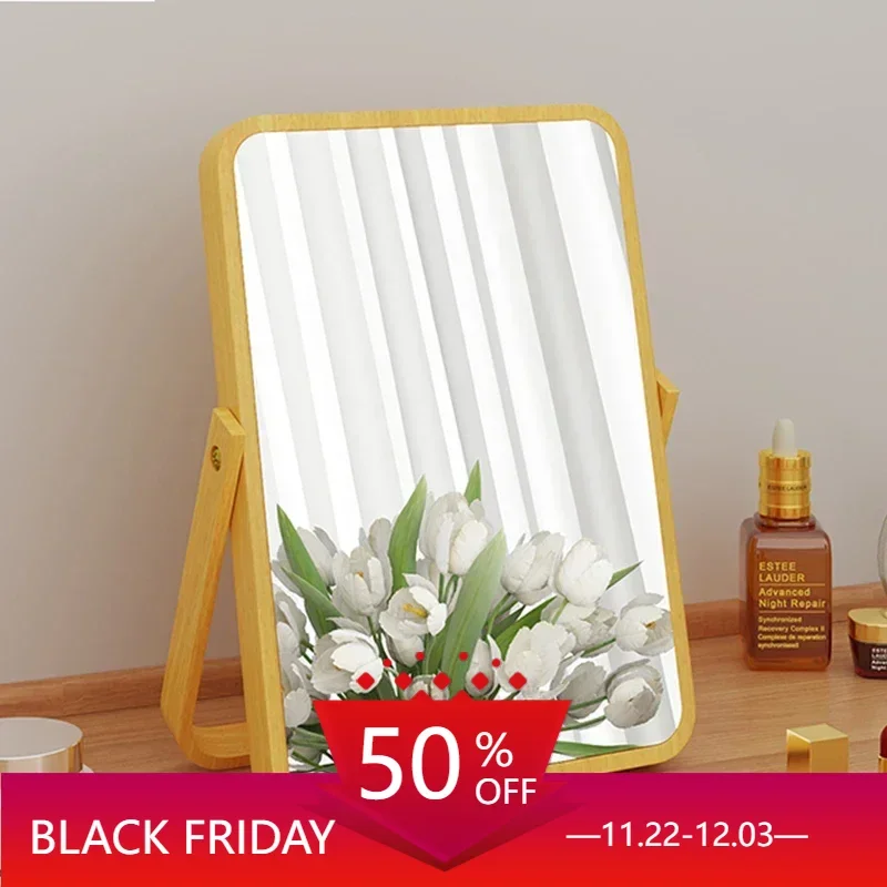 Aesthetic Decorative Mirrors Home Small Nordic Shower Compact Bathroom Mirror Makeup Espelhos De Paredes Home Decorations GY50DM