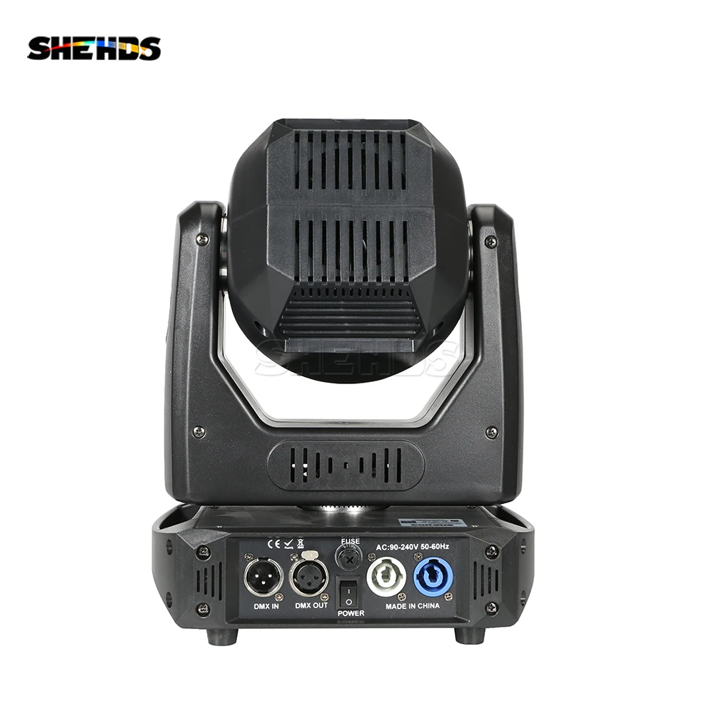 Imagem -03 - Shehds-led Spot Moving Head Light Feixe com Círculo Prisma Padrão Estático e Dinâmico para Discotecas dj Bar Boate Pcs 100w