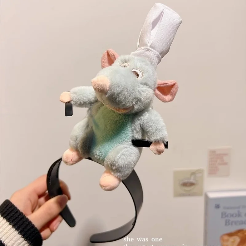 1 Stück „Mouse King“-Haarband: Ein niedliches, plüschiges Haaraccessoire mit einem Mäusegesicht, erhältlich in verschiedenen Farben, ideal für Partys. – Detail 4