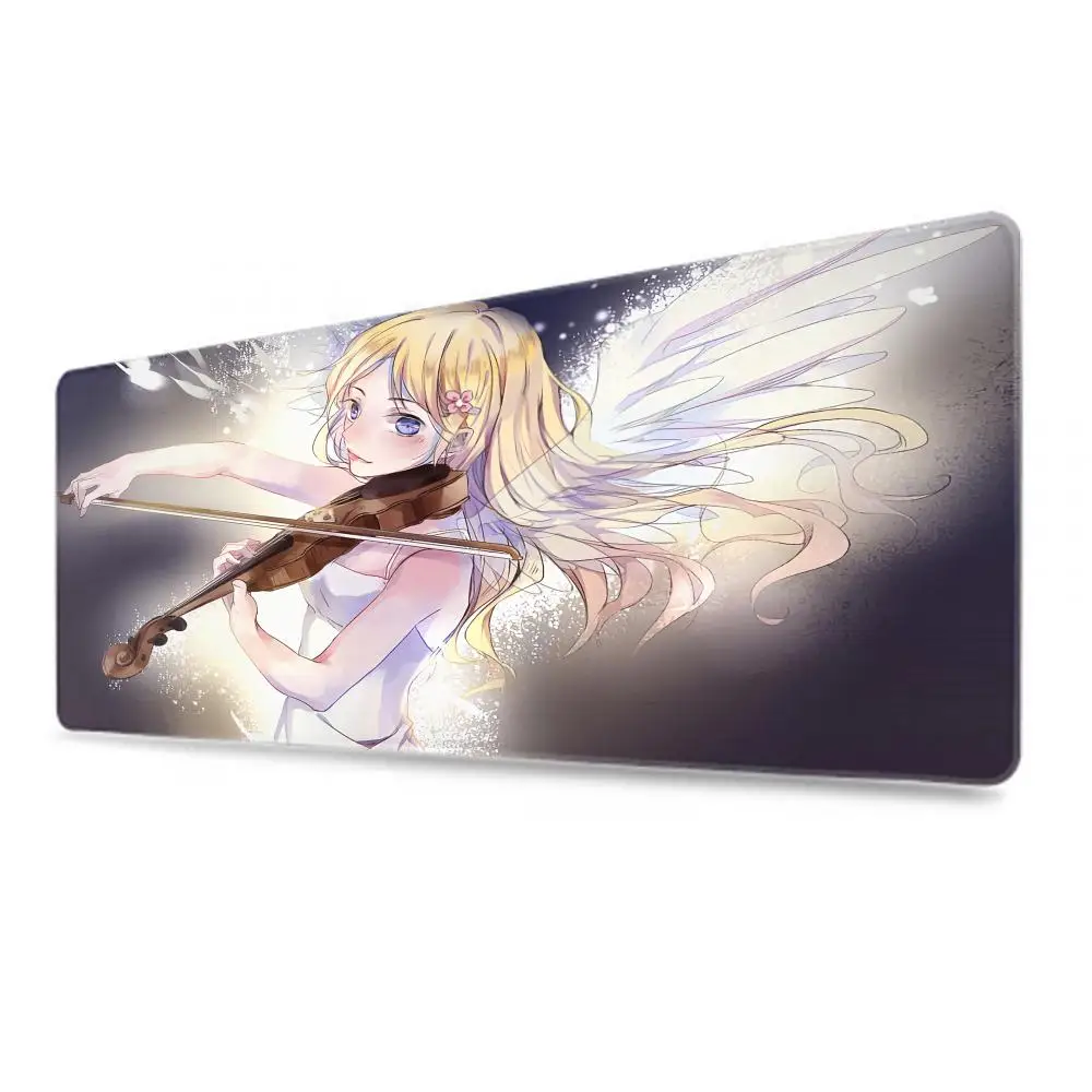 Anime Your Lie in April Mousepad Mousepad Gamer Mouse Pad Size For Office Long Table Mat