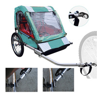 Bike Trailer Steel Linker Bicycle Rear Rack Baby Pet Coupler Hitch Connector