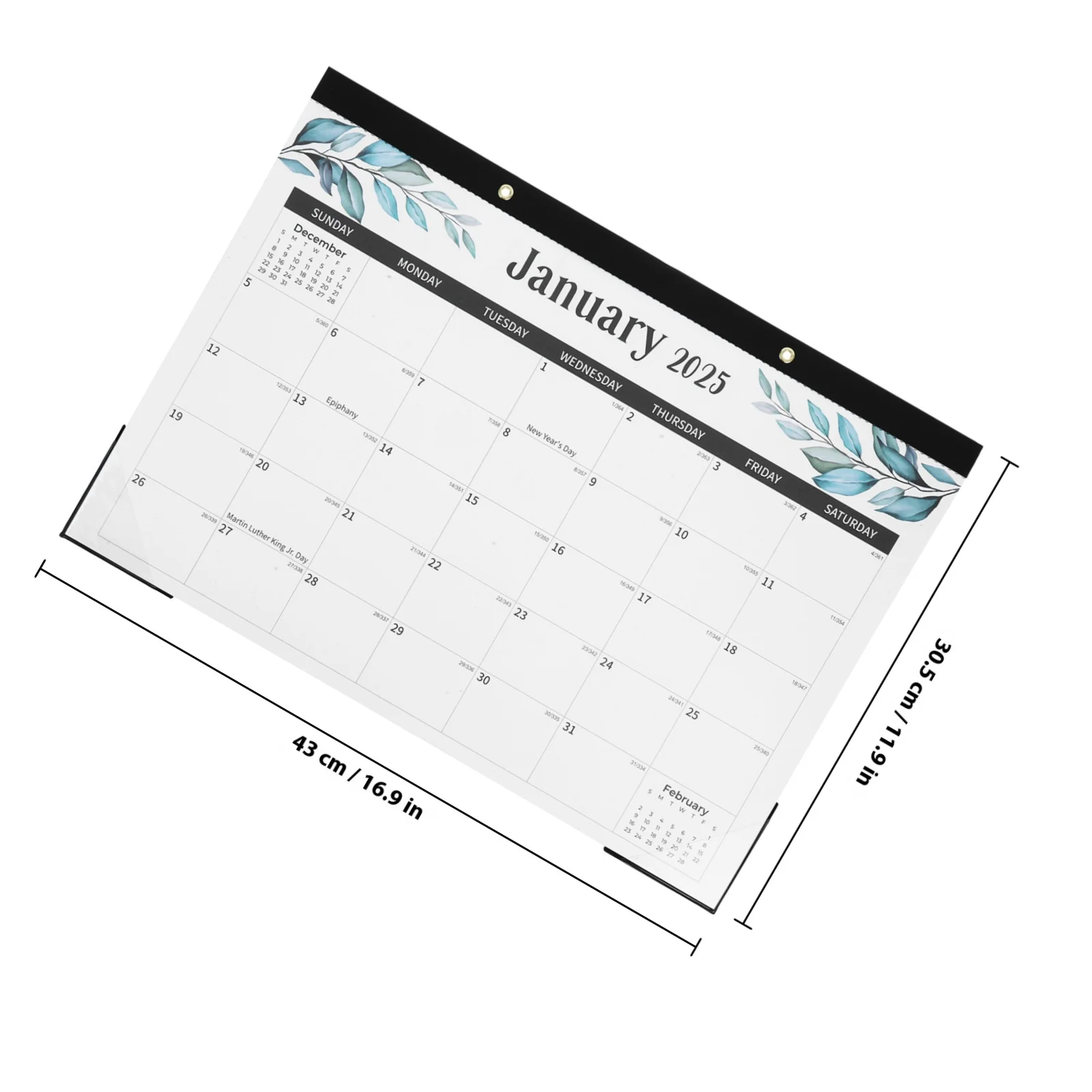 تقويم الحائط 2025-2026 18 شهرًا معلقًا للعد التنازلي مخطط الجدول الشهري مذكرة الإنجليزية التقويم السنوي للمنزل