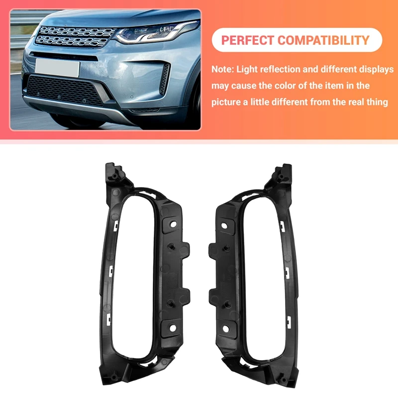 Front Bumper Side Vent Insert Grille Fog Lamp Frame For Land Rover Discovery Sport 2020-2023 LR127530 LR127531