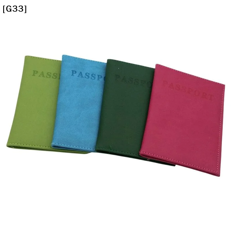 Waterproof Passport Holder Covers Case Travel PU Leather Credit Card Wallet Cute Passport Book For Women/Men Passport Cover view 5
