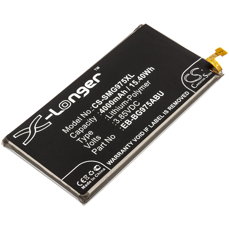 

CS Cameron Sino Kerui New 4000mAh Replacement Battery for Galaxy S10 Plus, Galaxy S10+, SM-G9750/DS, SM-G9758/DS, SM-G97