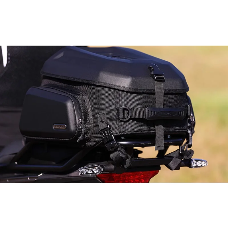 35L full helmet motorcycle, locomotive riding double shoulder hard shell helmet bag