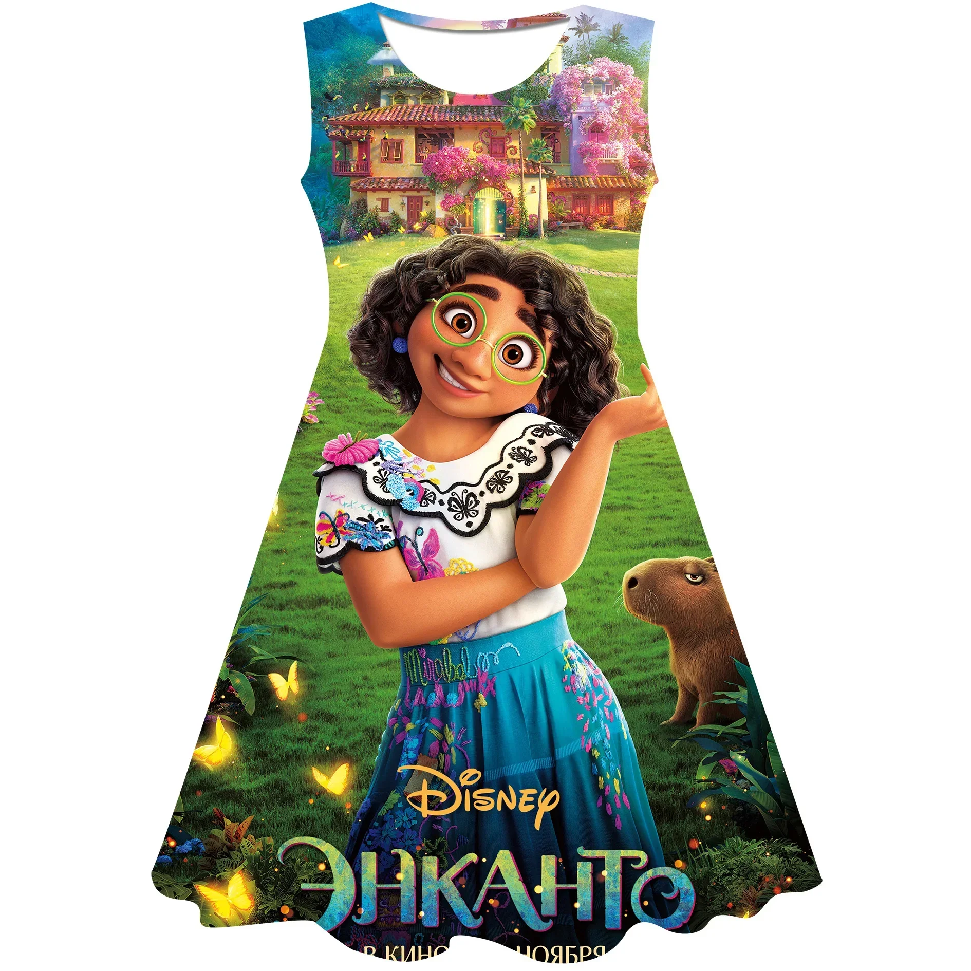 

Очаровательный костюм для косплея, платье для девочки на карнавал, Хэллоуин, женская одежда, длинное платье с цветочными оборками, платье для девочки