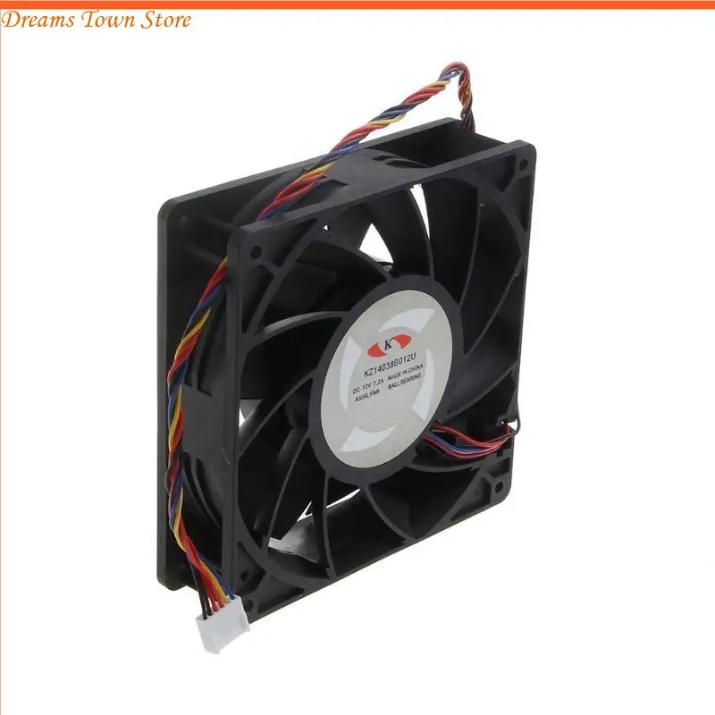

HX6A KZ14038B012U ЦП Охлаждающий вентилятор 14x14x3,8 см 6 контакт 6 проволоки ШИО ШИМ Автоматический сервер управления с