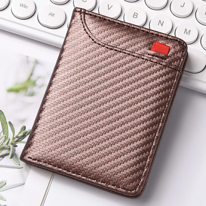 Fashion Simple Card Holder Business Portable Multi Card Position Multifunctional Card Wallet Coin Purse Card Case 2026