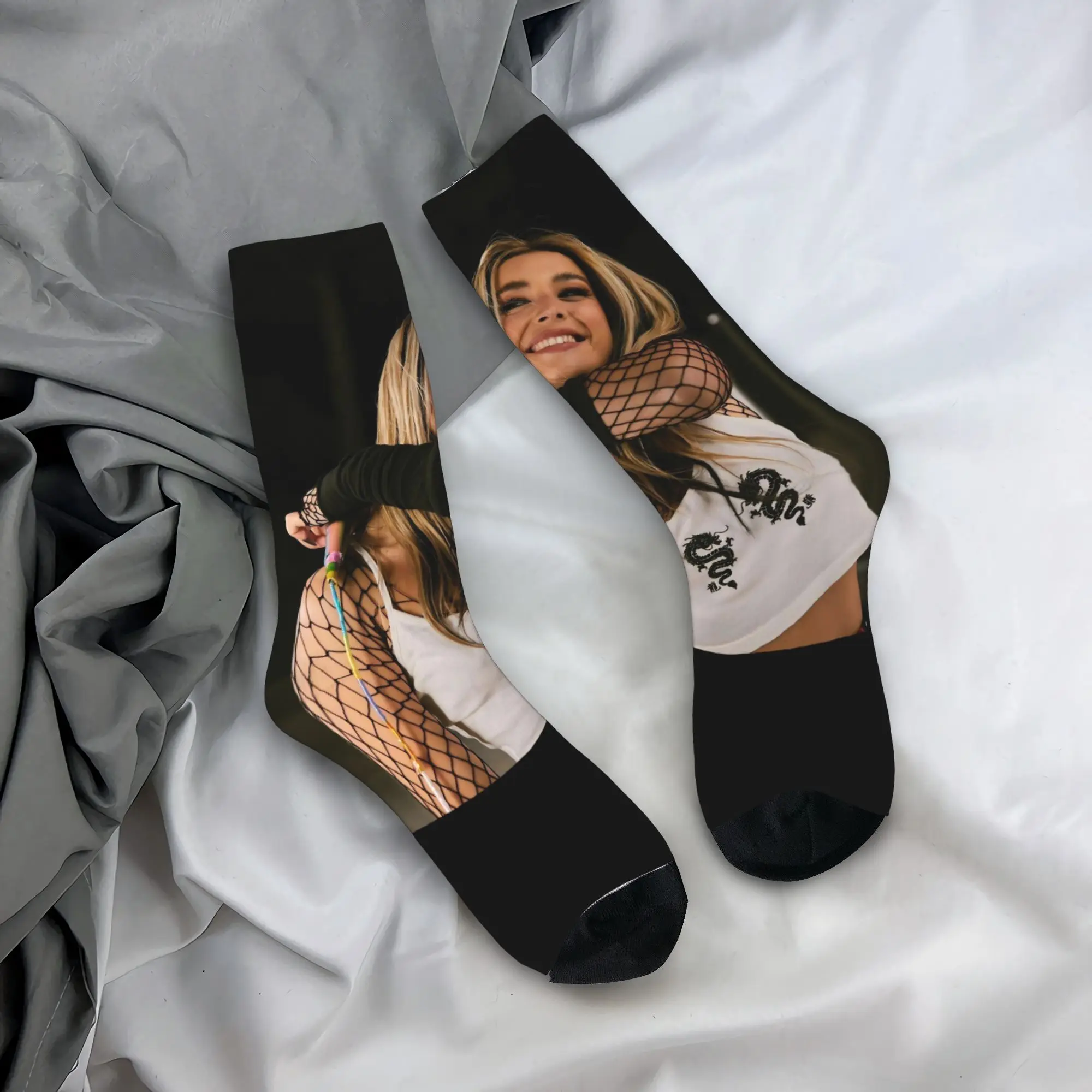 أزياء الرجال النساء طاقم الجوارب Lolas البوب الموسيقى المغني Indigos الزي سوبر لينة امتصاص العرق الجوارب