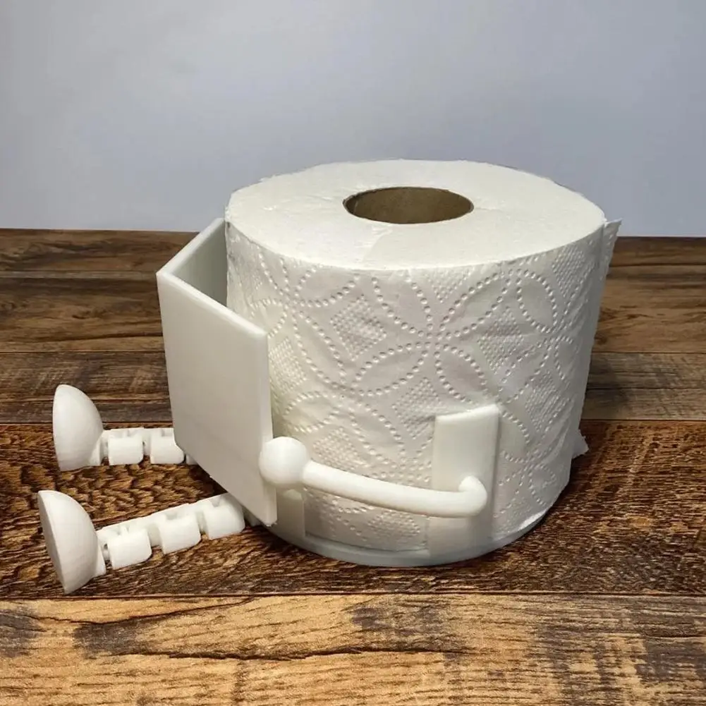 An Amusing Reading Toilet Paper Holder , Bathroom Roll Dispenser That Combines Practicality, Bathroom Fun Toilet Paper Holder view 5
