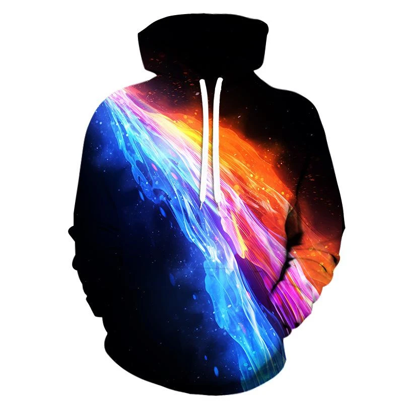 New Creative 3D Block Printed Hoodie For Men Women Abstract Colorful Graphic Hoodies Children Hooded Sweatshirts Tops Clothing