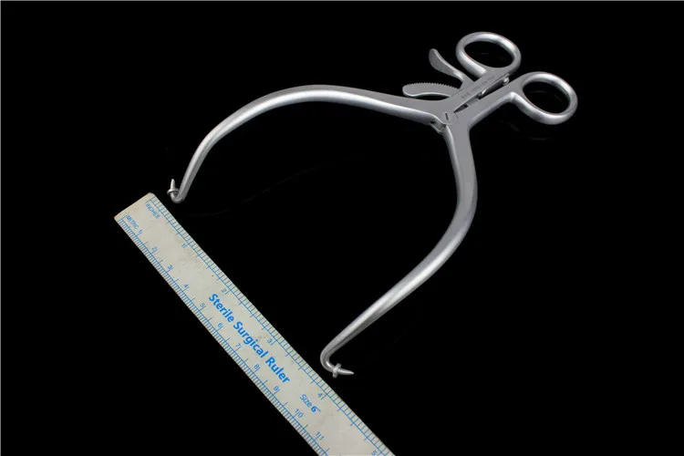 

Orthopedic instrument medical muscle with teeth limit deep large tissue retractor Spinal cervical vertebra lamina distractor