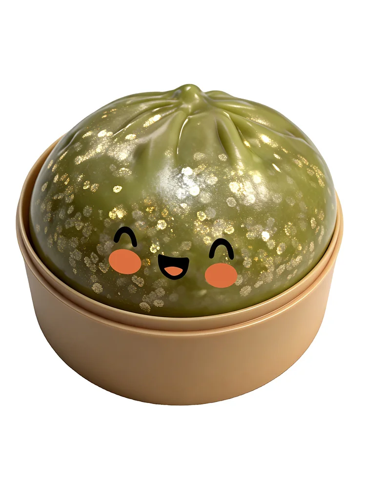 Sprankelende Dumpling Knijp-speeltje Reuze Deegbal Stressverlichtende Speelgoed Squishy Dumplings Stressballen Fidget Sensorisch Speelgoed