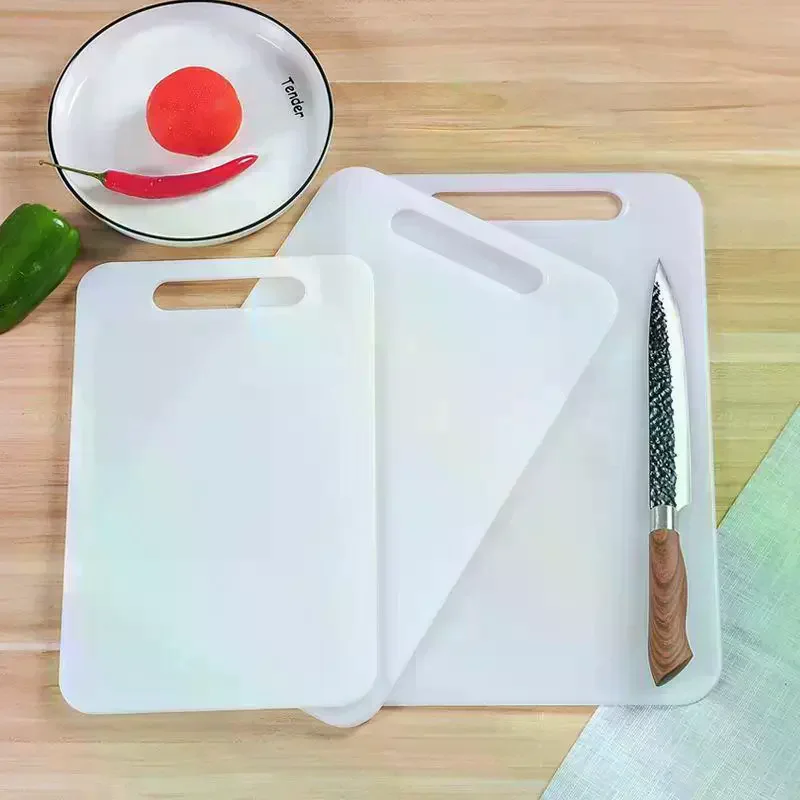 Three Sizes Of Mold-Resistant Plastic Double-Sided Cutting Boards With Hanging Hooks Use For Cutting Fruits And Vegetables Slice
