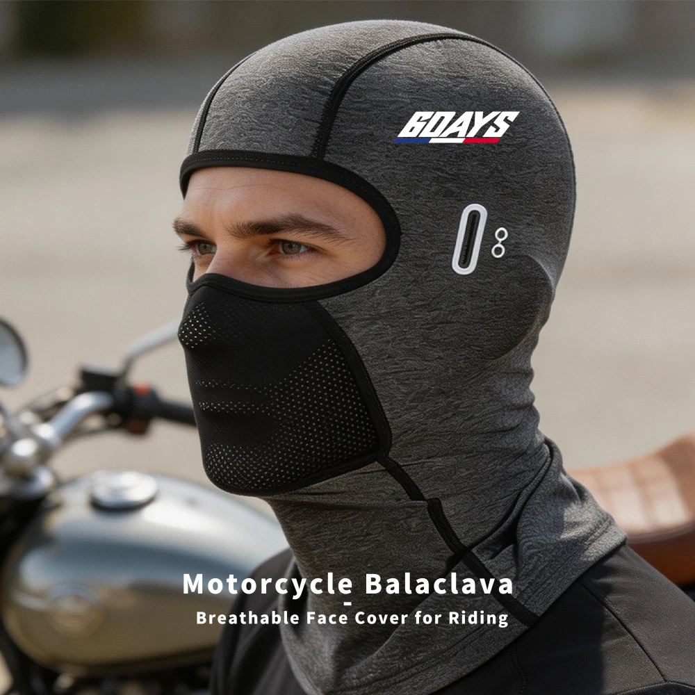 For KTM EXC 6DAYS 300 / 350 / 450 / 500 (2024-2027) – Summer Cooling Motorcycle Balaclava, Breathable Full Face Mask with UV