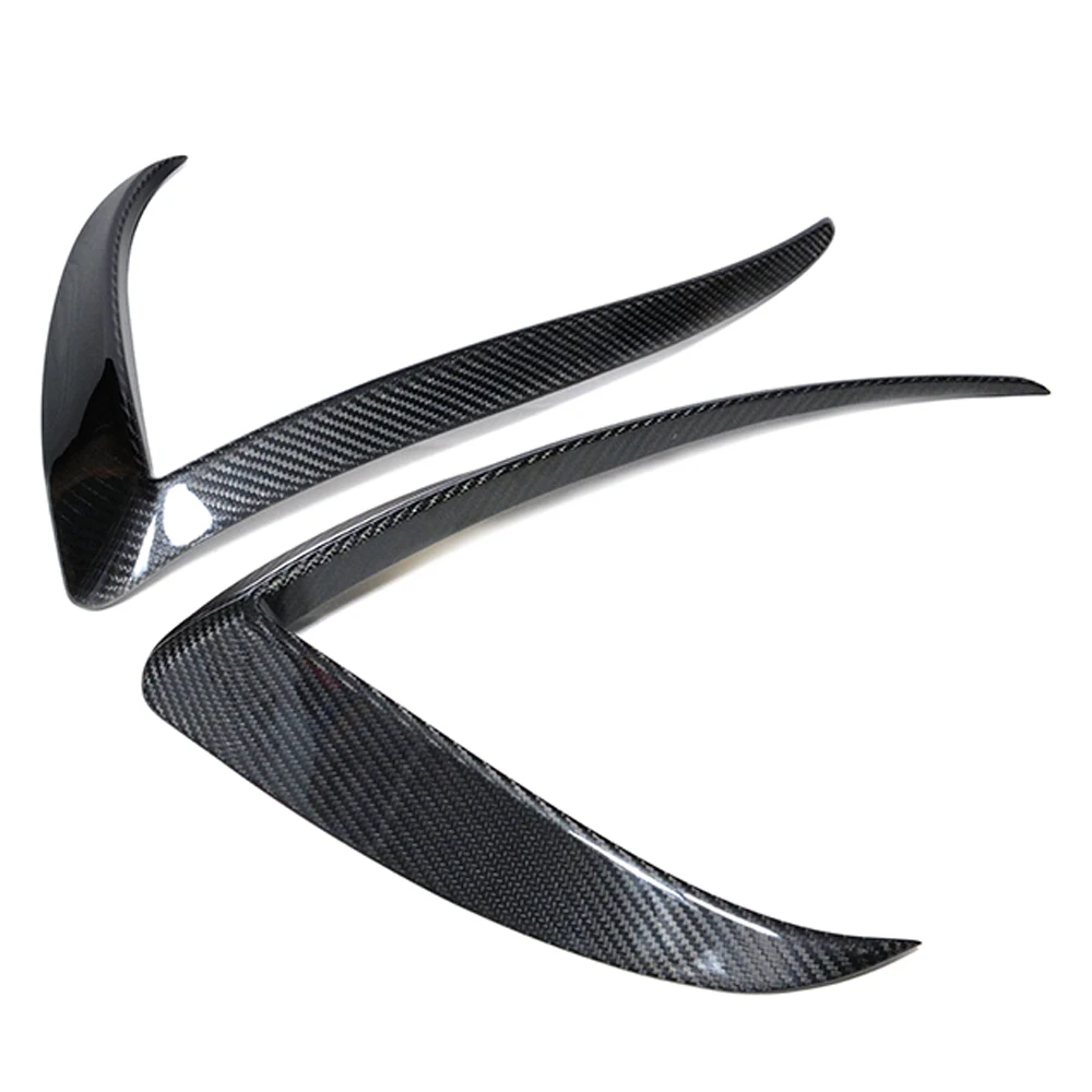 

Front Bumper Lip Wind Knife for Tesla New Model X 2023+ Fog Light Canards Fog Lamp Film Covers