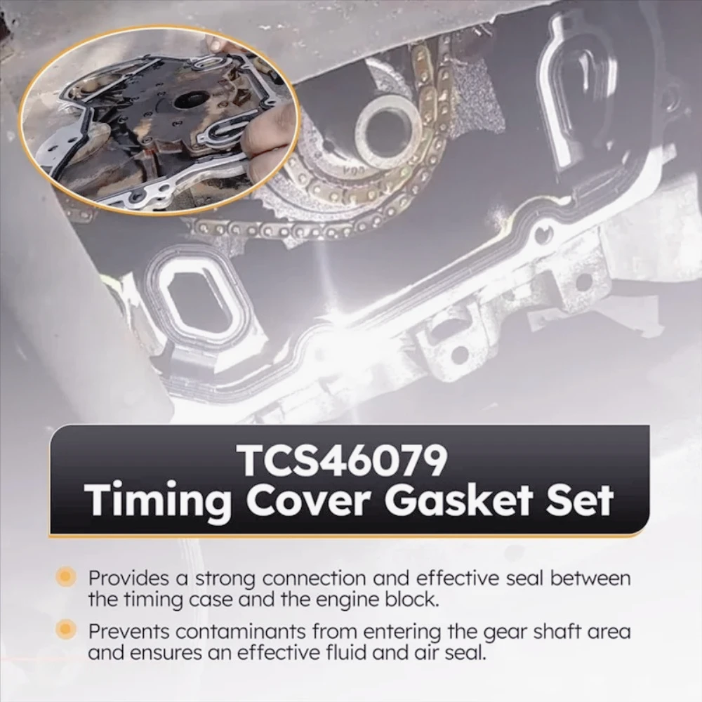 

ZZ-New!TCS46079 24435052 Timing Cover Gasket Set For Chevy Cobalt Equinox HHR Malibu Impala Orlando/GMC Terrain/Buick Regal