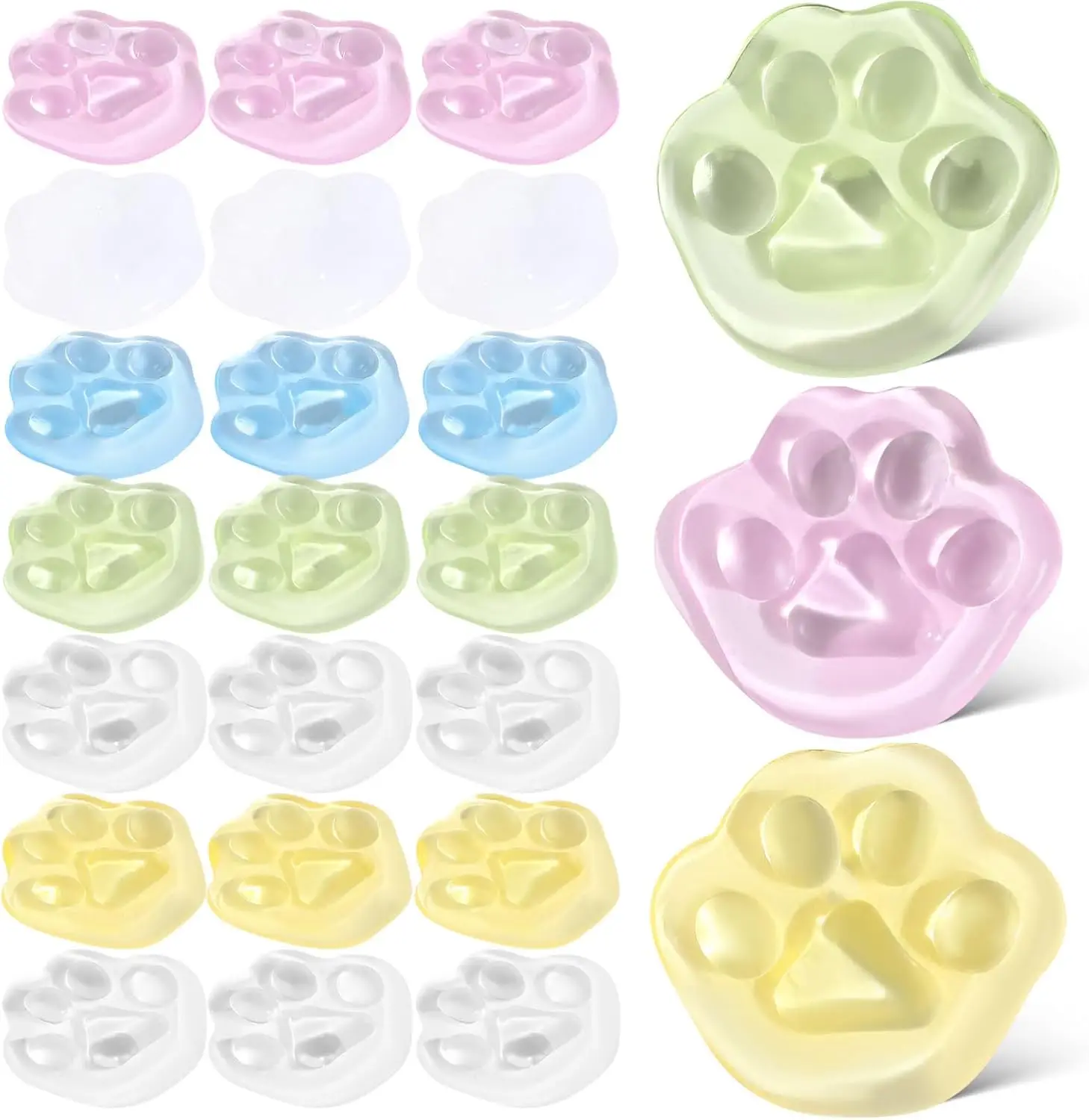 5-100 Piezas Mini Squishies, Juguetes Blandos de Gato para Fiestas Infantiles, Juguetes Mochi Squishy para Aliviar el Estrés y la Ansiedad