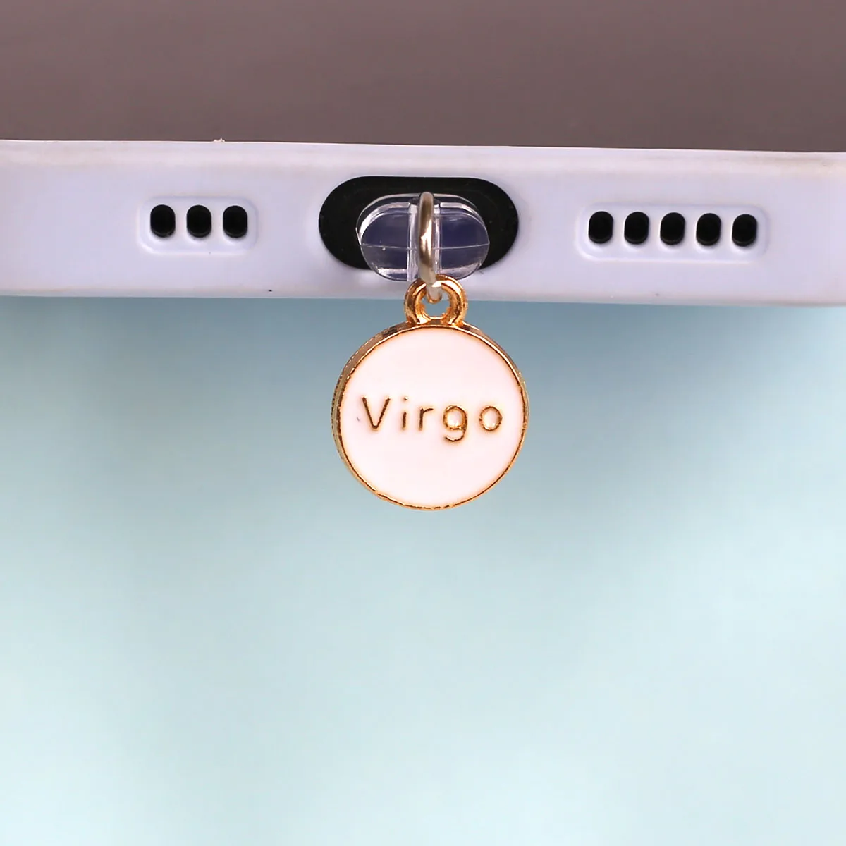 Handy-Staubschutz-Anhänger für die zwölf Sternzeichen, Handy-Zubehör-Dekoration für iPhone 5-14, Staubschutz-Anhänger – Detail 5
