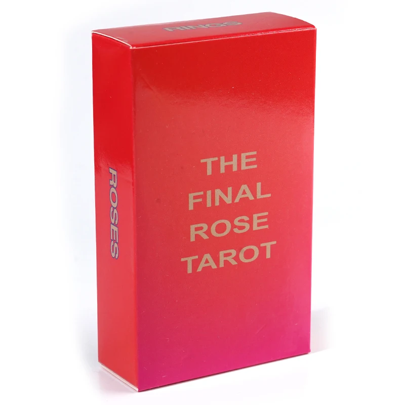 

Final Rose Tarot Traditional 78 Tarot Deck Original Tarot Cards For Beginners With PDF Guidebook Divination Oracle Card Deck