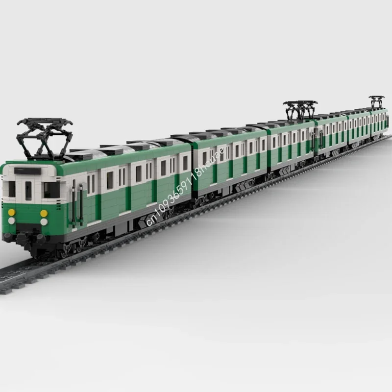 

6162pcs MOC Serie 100/200 M2 Train Building Blocks Christmas Gift Holiday Time-Killing Challenge Engineering thinking projet