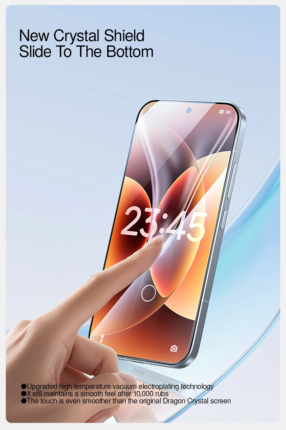SmartDevil 2 Stück Displayschutzfolie für Xiaomi 17Ultra 17 Pro Max, HD-Hartglasfolie für Mi 17 17 Pro, Anti-Fingerabdruck – Detail 11