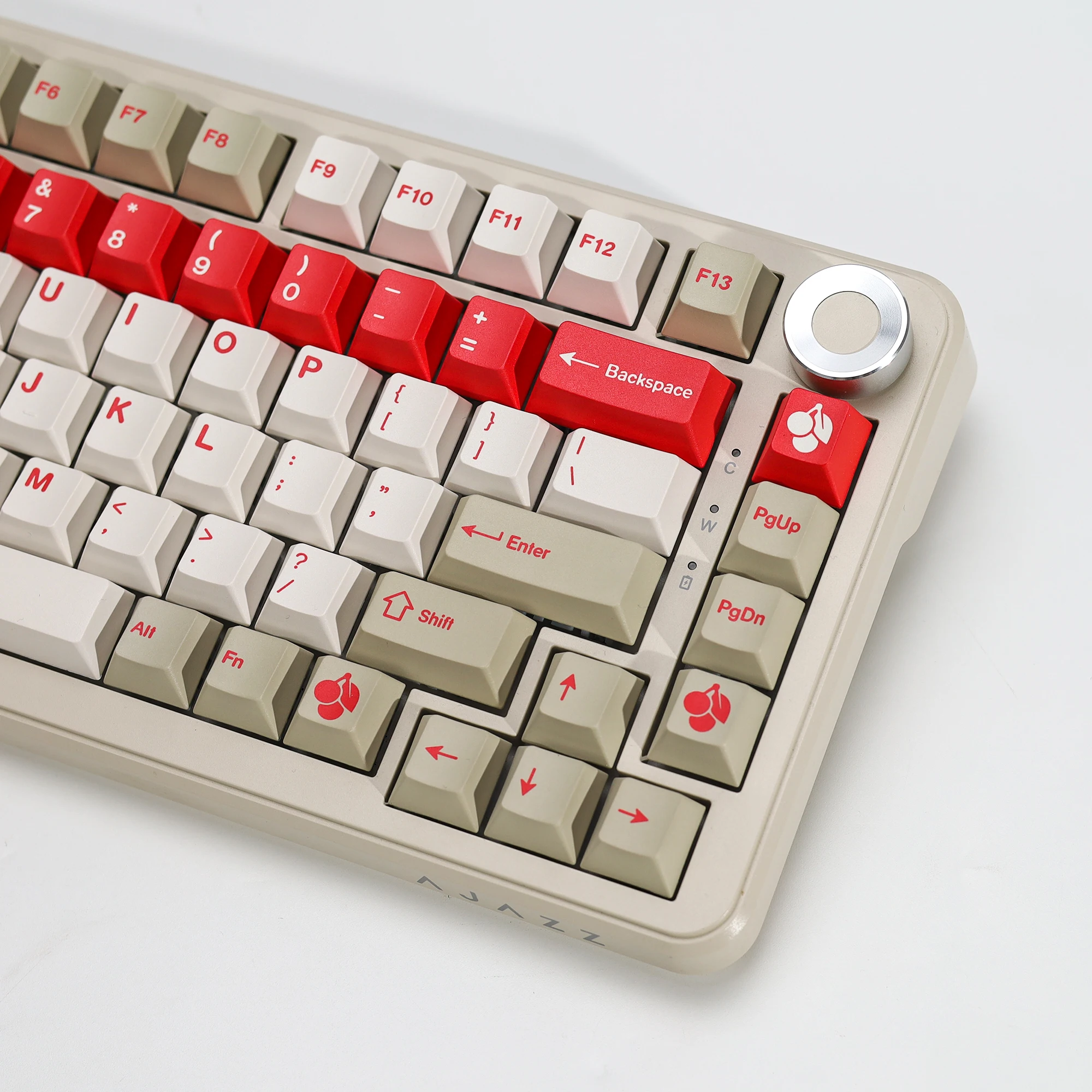 KBDiy GMK Red Alert Tastenkappen Retro Cherry Profil PBT Ailce Tastenkappen Maßgefertigt für MX-Schalter 75% Gaming Mechanische Tastatur Tastenkappen – Detail 12