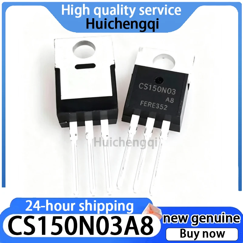 5PCS CS150N03A8 Direct Insertion TO-220 30V 150A MOSFET