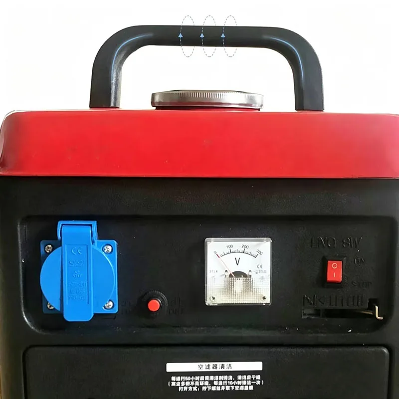 Portable Household Miniature Outdoor Generator Portable Household Miniature Brushless Single Phase GasolineGenerator