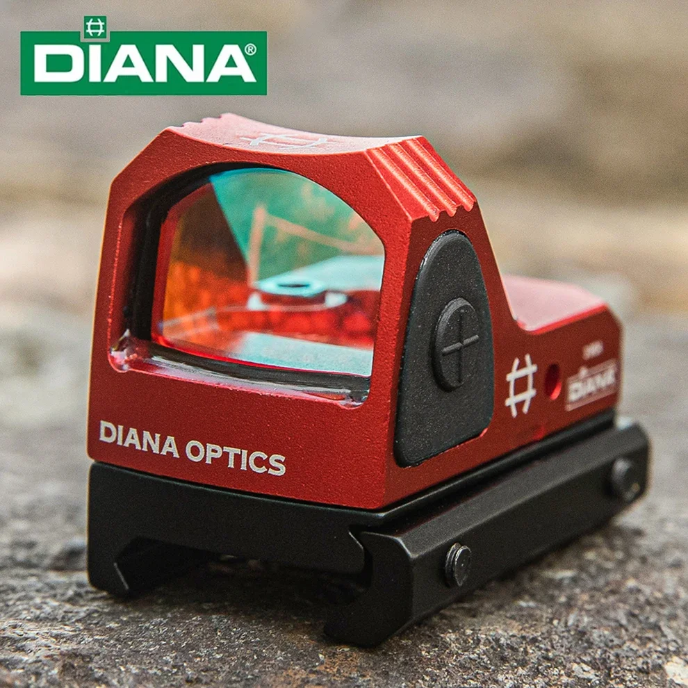 Mira Óptica de Punto Rojo DIANA de Perfil Bajo para Actividades al Aire Libre
