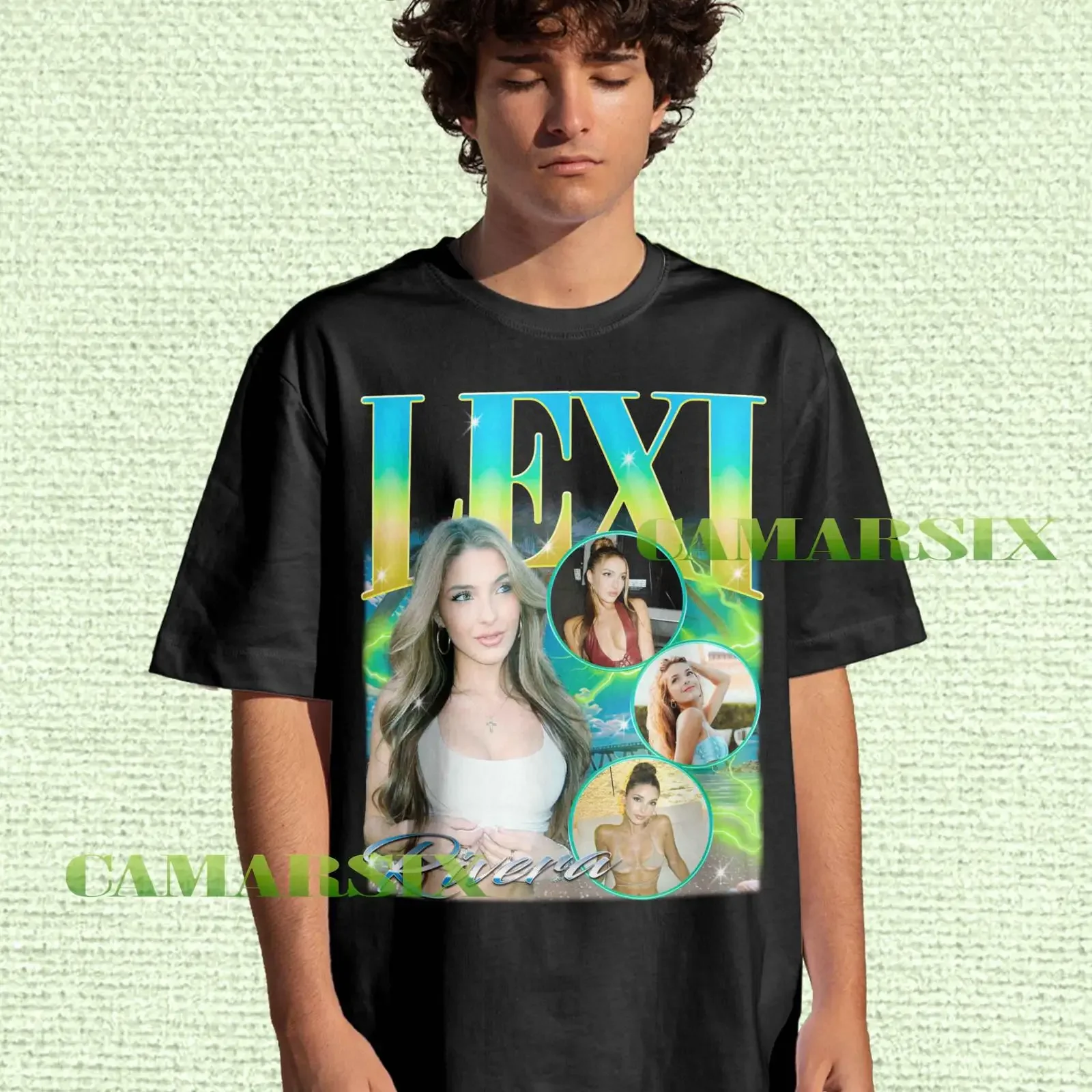 Vintage Lexi Rivera Homage T shirt 90s Retro for Fans Casual Throwback  Top vintage Washed Slightly Breathable Stylish