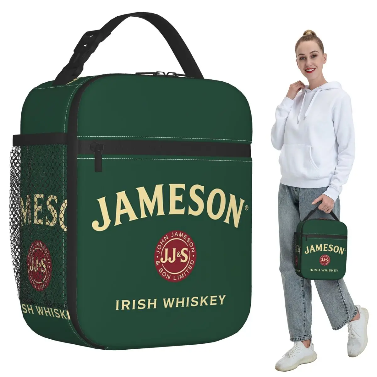 

Rare Cask The Jameson Insulated Lunch Bag for Women Office Cooler Thermal Food Box Tote Leakproof Lunch Boxes Container