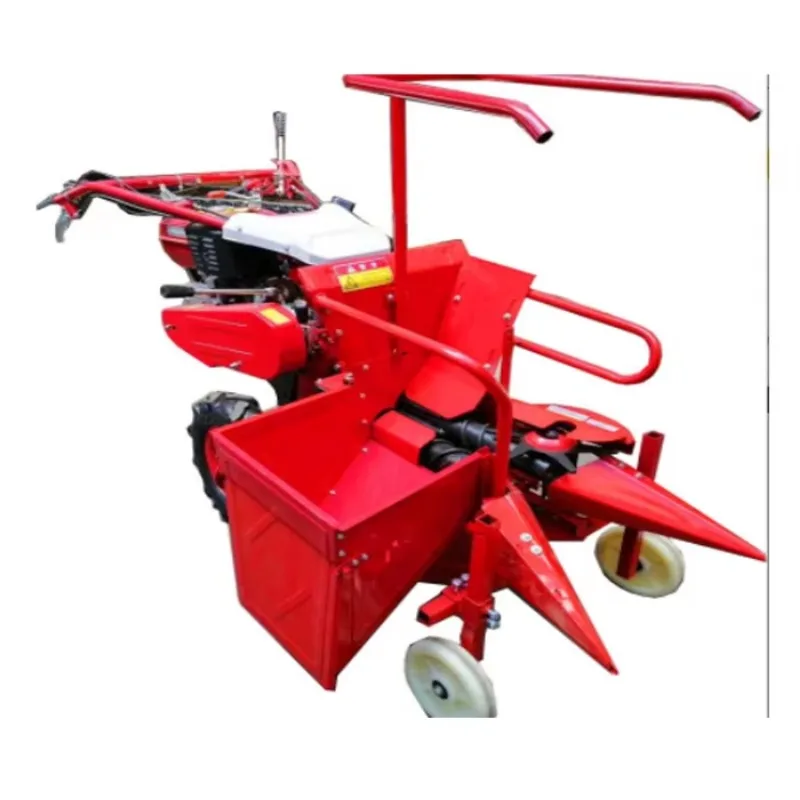 

High Production Mini Corn Harvester Machine 13 Hp Diesel Engine Drive Corn Harvesting Machine